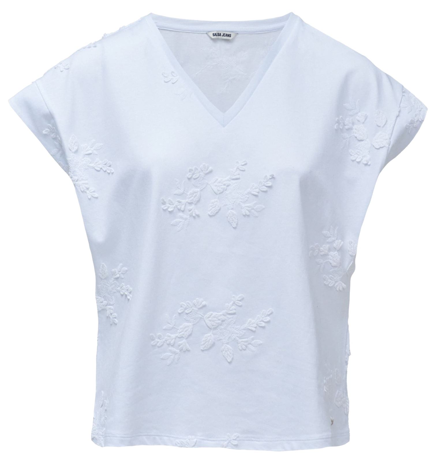 Camiseta Salsa Jeans White 21011064 001 - Imagen 1