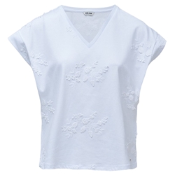 Camiseta Salsa Jeans White 21011064 001 - Imagen 1