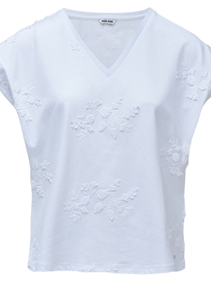 Camiseta Salsa Jeans White 21011064 001 - Imagen 1