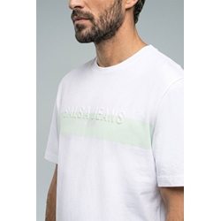 Camiseta Salsa Jeans White&Green 21011144 001 - Imagen 1