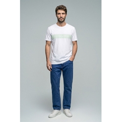 Camiseta Salsa Jeans White&Green 21011144 001 - Imagen 2