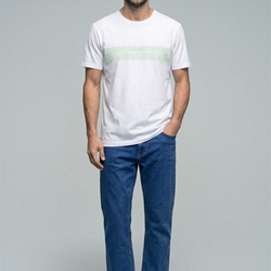 Camiseta Salsa Jeans White&Green 21011144 001 - Imagen 2