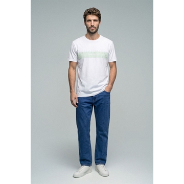 Camiseta Salsa Jeans White&Green 21011144 001 - Imagen 2