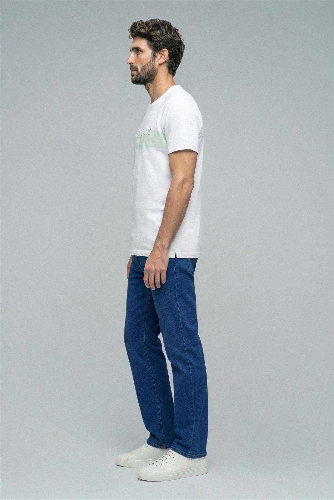 Camiseta Salsa Jeans White&Green 21011144 001 - Imagen 3