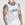 Camiseta SIKSILK ss22 aop baseball vest white and blue SS-21884 - Imagen 1