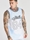 Camiseta SIKSILK ss22 aop baseball vest white and blue SS-21884 - Imagen 1