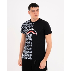 Camiseta Split Graffiti Regular SP941 - Imagen 1