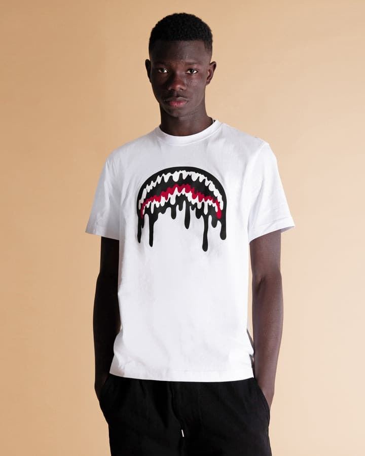 Camiseta Sprayground Loose Smooth T-Shirt White SP290WH - Imagen 4
