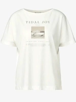 Camiseta Street One 323578 30108 blanco - Imagen 1