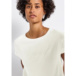 Camiseta STREET ONE 323580 36770 tumbled beige - Imagen 1