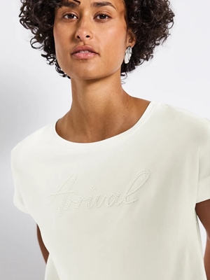 Camiseta STREET ONE 323580 36770 tumbled beige - Imagen 1