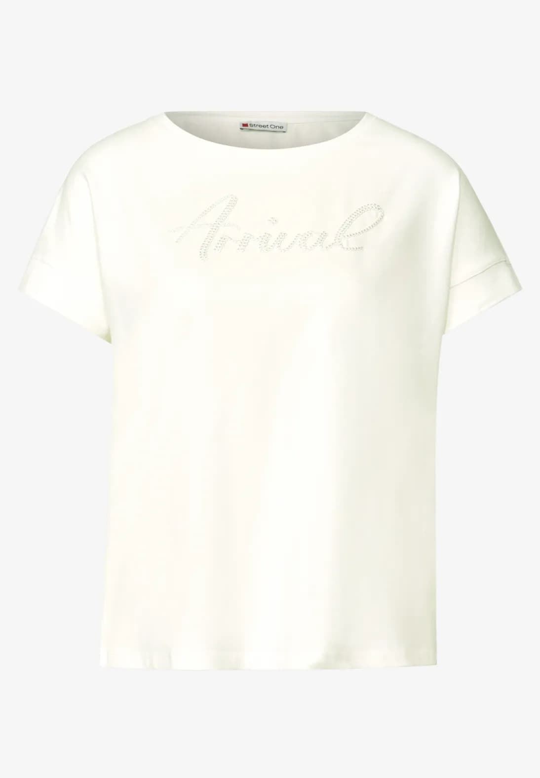Camiseta STREET ONE 323580 36770 tumbled beige - Imagen 3