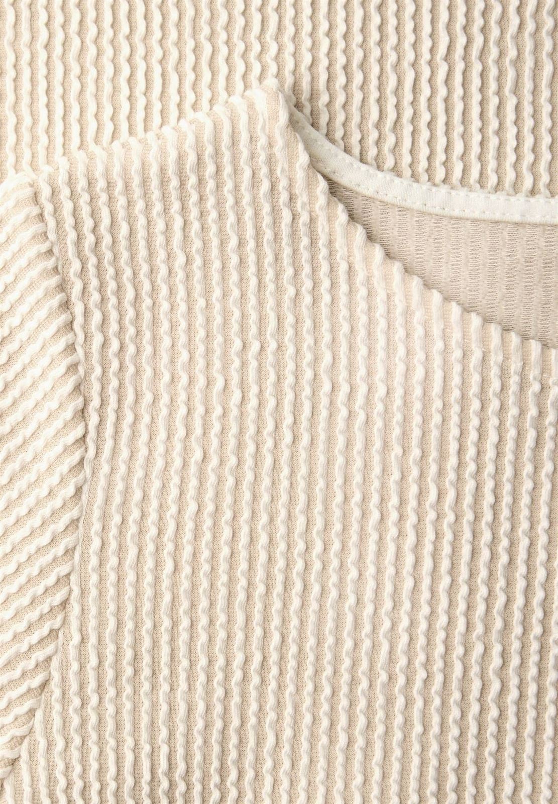 Camiseta STREET ONE 325074 27727 clay sand - Imagen 1