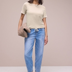 Camiseta STREET ONE 325074 27727 clay sand - Imagen 2