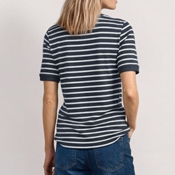 Camiseta STREET ONE 325572 27915 basic yds u-boat navy - Imagen 2