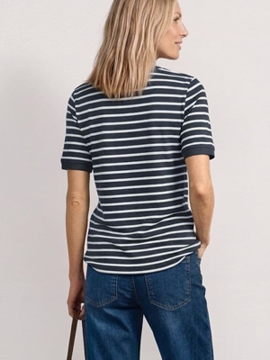 Camiseta STREET ONE 325572 27915 basic yds u-boat navy - Imagen 2