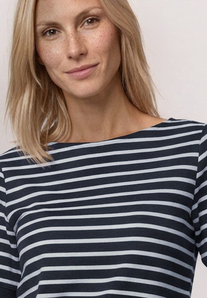 Camiseta STREET ONE 325572 27915 basic yds u-boat navy - Imagen 3