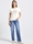 Camiseta Street One Artwork Shirt Off White 323910 30108 - Imagen 2