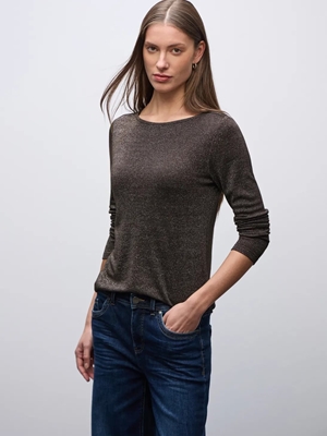 Camiseta Street One Basic Lurex Shirt 323838 16866 - Imagen 1