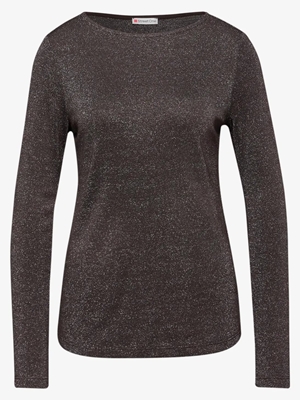 Camiseta Street One Basic Lurex Shirt 323838 16866 - Imagen 2