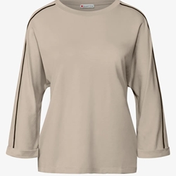 Camiseta Street One Beige 323874 17019 - Imagen 2