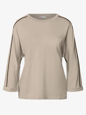 Camiseta Street One Beige 323874 17019 - Imagen 2