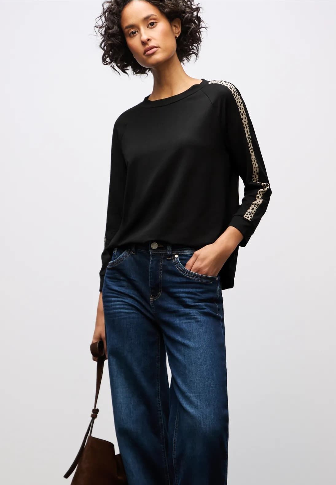 Camiseta Street One Black 324190 10001 - Imagen 3