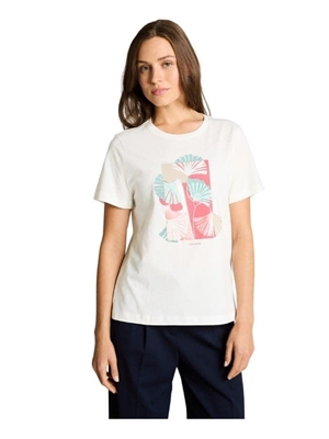 Camiseta Street One Crew Neck Whisper White 1051799 10315 - Imagen 1