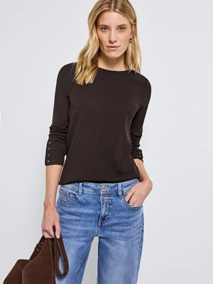 Camiseta Street One Manga Larga Rib Shirt - Imagen 1