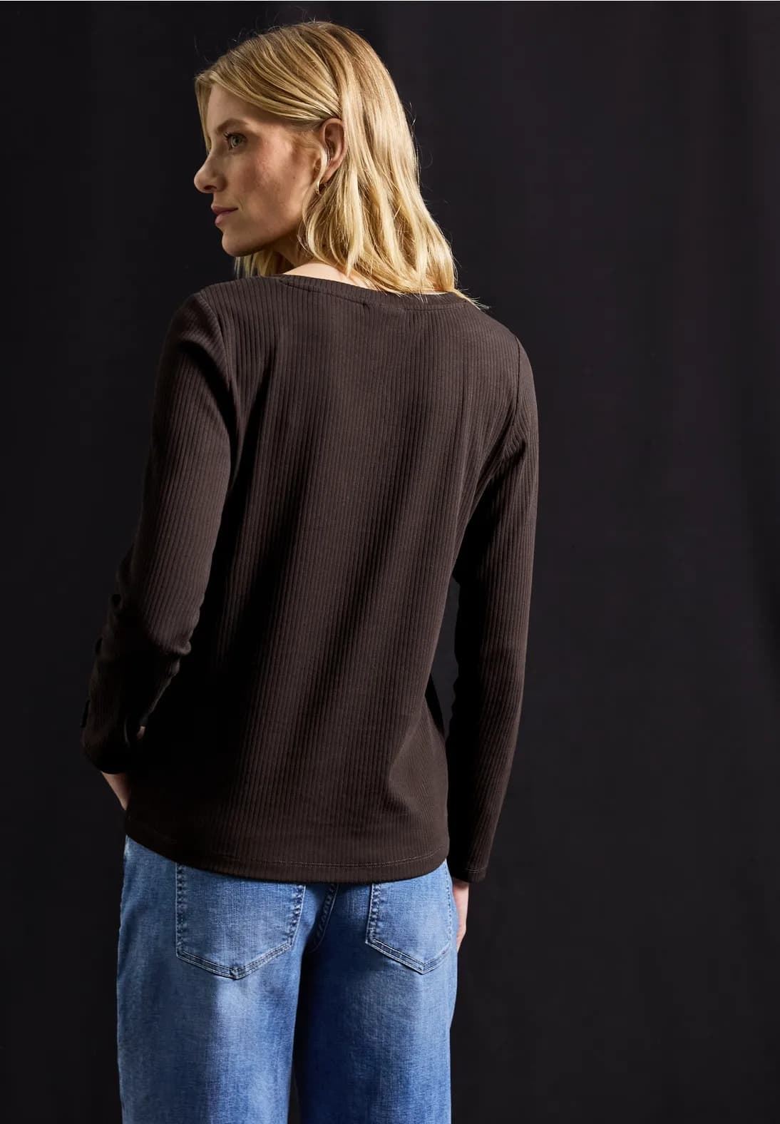 Camiseta Street One Manga Larga Rib Shirt - Imagen 6