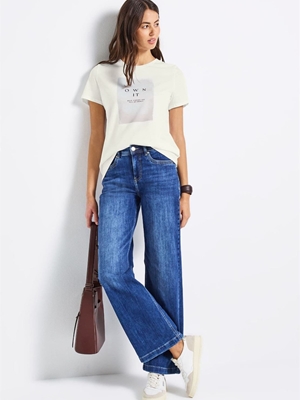 Camiseta Street One Shaded Partprint 323907 30108 - Imagen 1