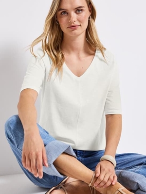 Camiseta Style Gerda Off White 323715 10108 - Imagen 1