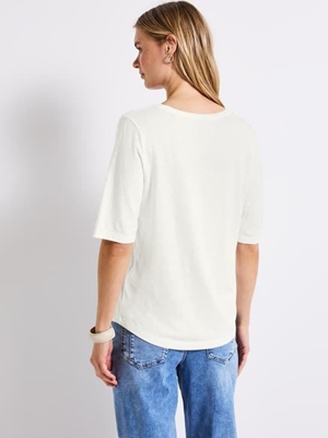 Camiseta Style Gerda Off White 323715 10108 - Imagen 2