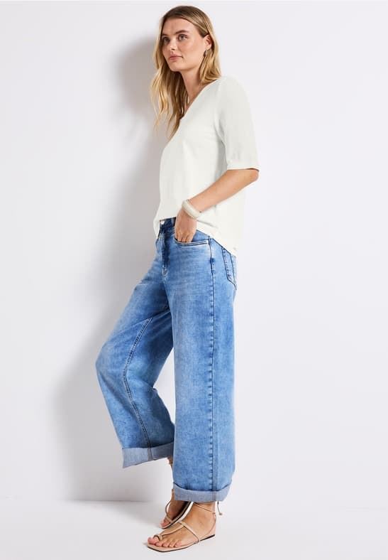 Camiseta Style Gerda Off White 323715 10108 - Imagen 3