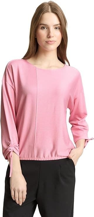 Camiseta Tom Tailor 1035680 40009 small tonal blush rose stripe - Imagen 1