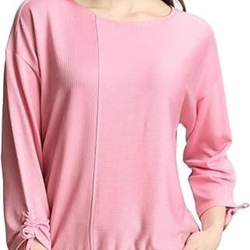 Camiseta Tom Tailor 1035680 40009 small tonal blush rose stripe - Imagen 1