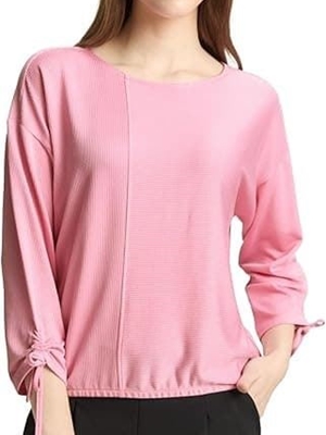 Camiseta Tom Tailor 1035680 40009 small tonal blush rose stripe - Imagen 1