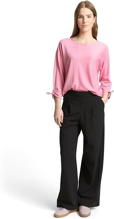 Camiseta Tom Tailor 1035680 40009 small tonal blush rose stripe - Imagen 2