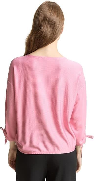 Camiseta Tom Tailor 1035680 40009 small tonal blush rose stripe - Imagen 3