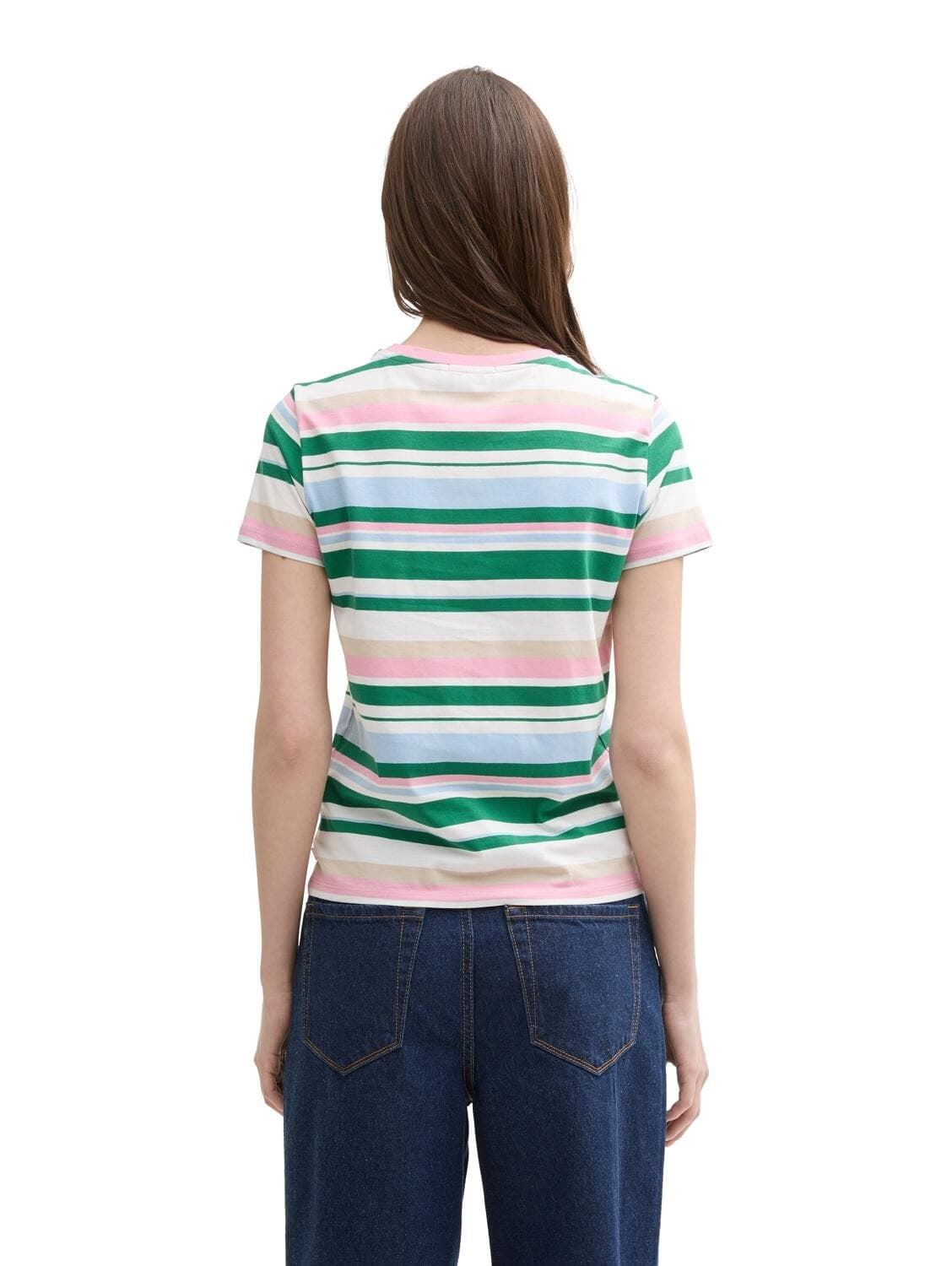 Camiseta TOM TAILOR 1035867 37161 moder stripe t-shirt - Imagen 3