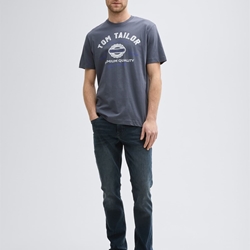 Camiseta TOM TAILOR 1037735 10306 blueish grey - Imagen 1