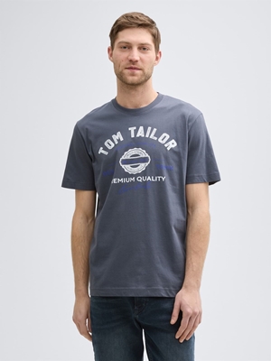Camiseta TOM TAILOR 1037735 10306 blueish grey - Imagen 2