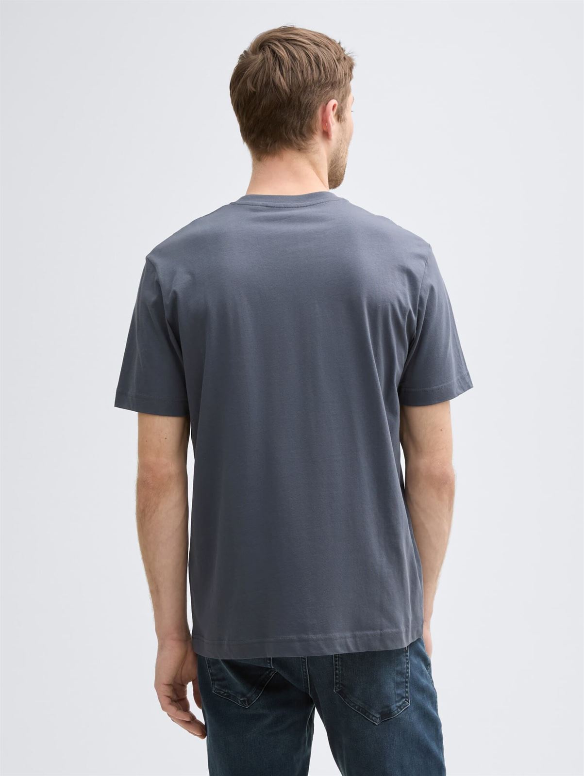 Camiseta TOM TAILOR 1037735 10306 blueish grey - Imagen 3