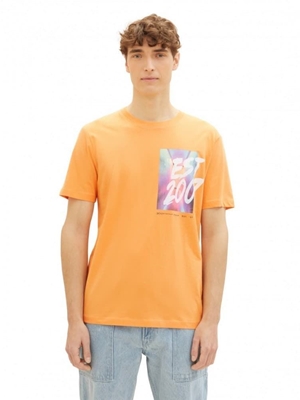 Camiseta Tom Tailor 1040853 34446 orange - Imagen 1