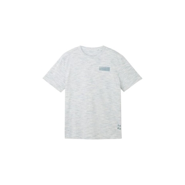 Camiseta Tom Tailor 1040910 35113 white grey - Imagen 1