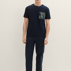 Camiseta Tom Tailor 1040945 10668 sky captain blue - Imagen 2