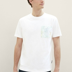 Camiseta Tom Tailor 1040945 20000 white - Imagen 1