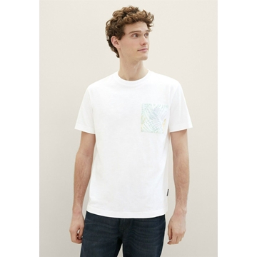 Camiseta Tom Tailor 1040945 20000 white - Imagen 1