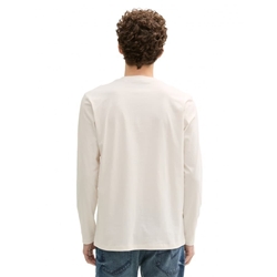Camiseta Tom Tailor 1043484 10348 Gardenia White - Imagen 2