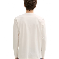 Camiseta Tom Tailor 1043484 10348 Gardenia White - Imagen 2